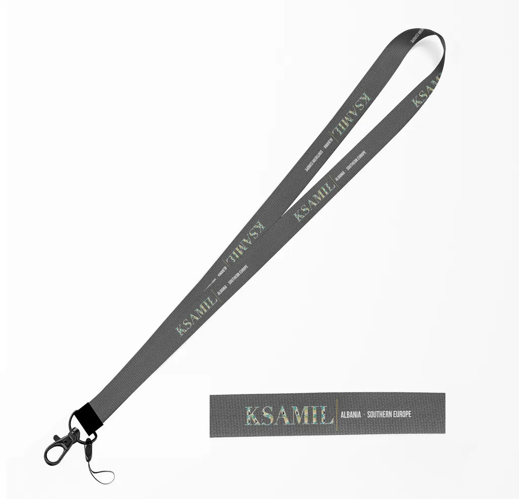 Ksamil City Series lanyard - gray