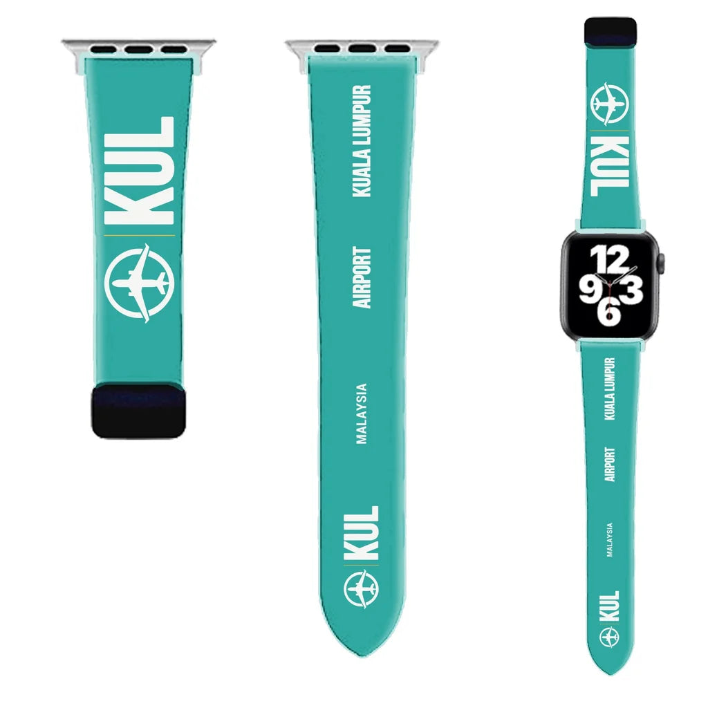 WBV6 | Kuala Lumpur International Airport KUL | Turquoise (Magnetic Band)