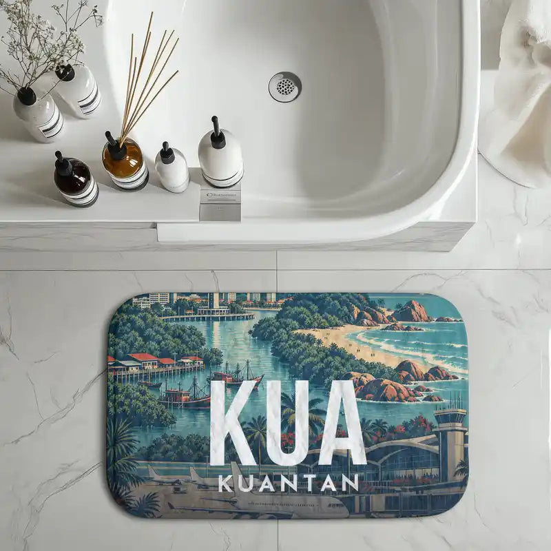 Kuantan Airport (KUA) bath mat