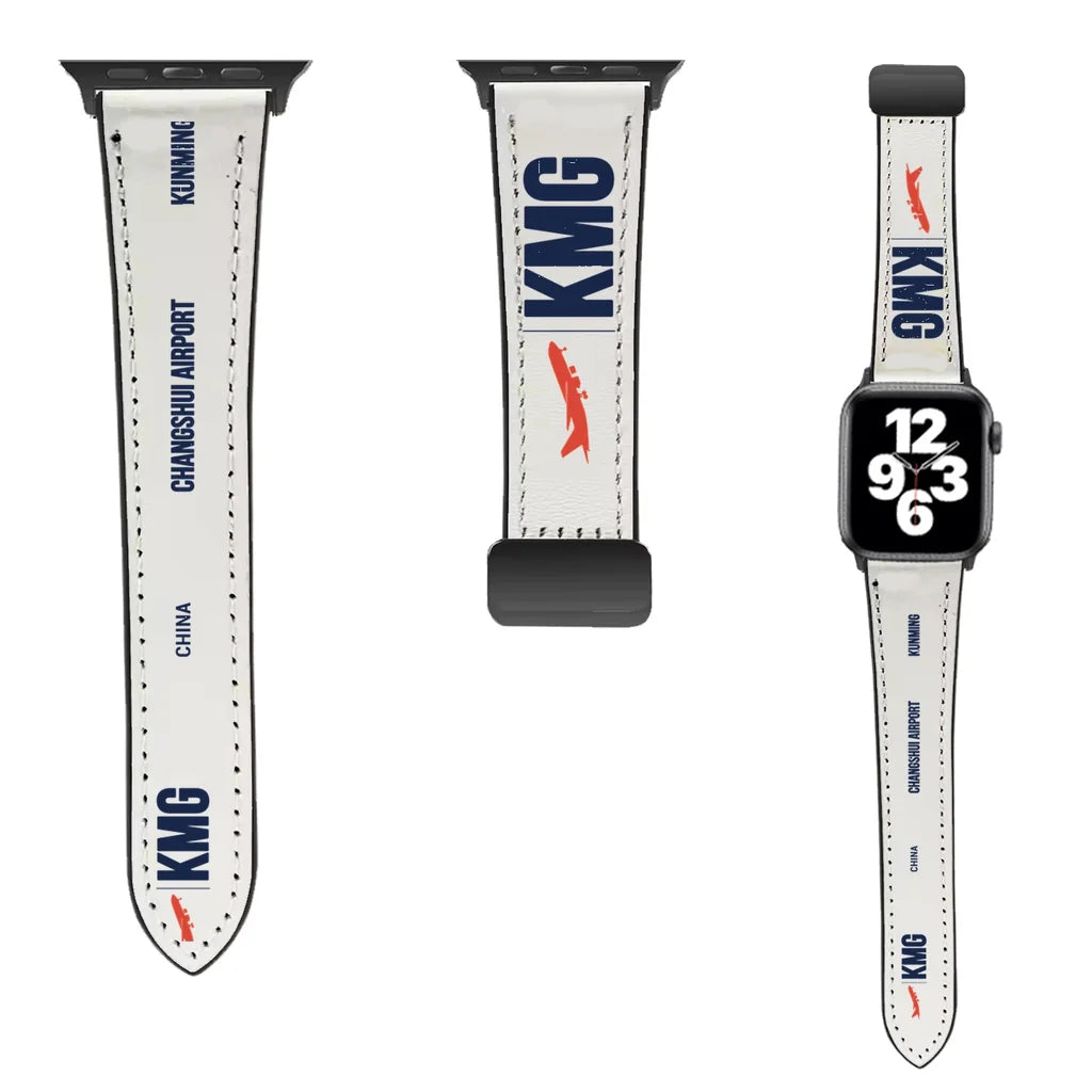 WBV6 | Kunming Changshui International Airport KMG | Leather - White