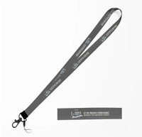 Thumbnail for L-1011-500 TriStar lanyard - gray