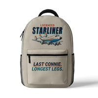 Thumbnail for L-1649A Starliner - 3D Backpack - Cartoon - Beige