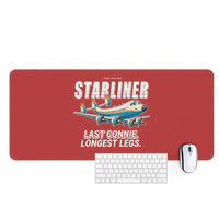 Thumbnail for L-1649A Starliner - Cartoon - Desk Mat - Red