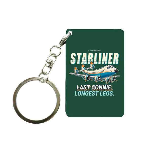 L-1649A Starliner - Cartoon - Key Chain - Dark Green