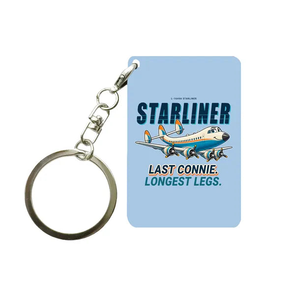 L-1649A Starliner - Cartoon - Key Chain - Light Blue