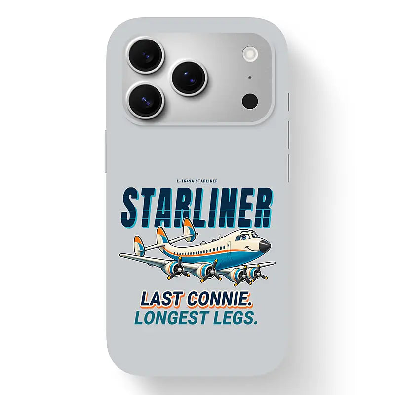 L-1649A Starliner - Cartoon - MagSafe iPhone 17 Pro - Light Gray
