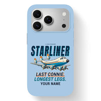 Thumbnail for L-1649A Starliner - Cartoon + Name - MagSafe iPhone 17 Pro - Light Blue