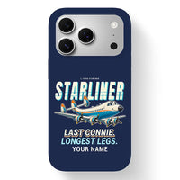 Thumbnail for L-1649A Starliner - Cartoon + Name - MagSafe iPhone 17 Pro - Navy Blue