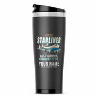 Thumbnail for L-1649A Starliner - Cartoon + Name - Stainless Steel (No Holder) - Gray