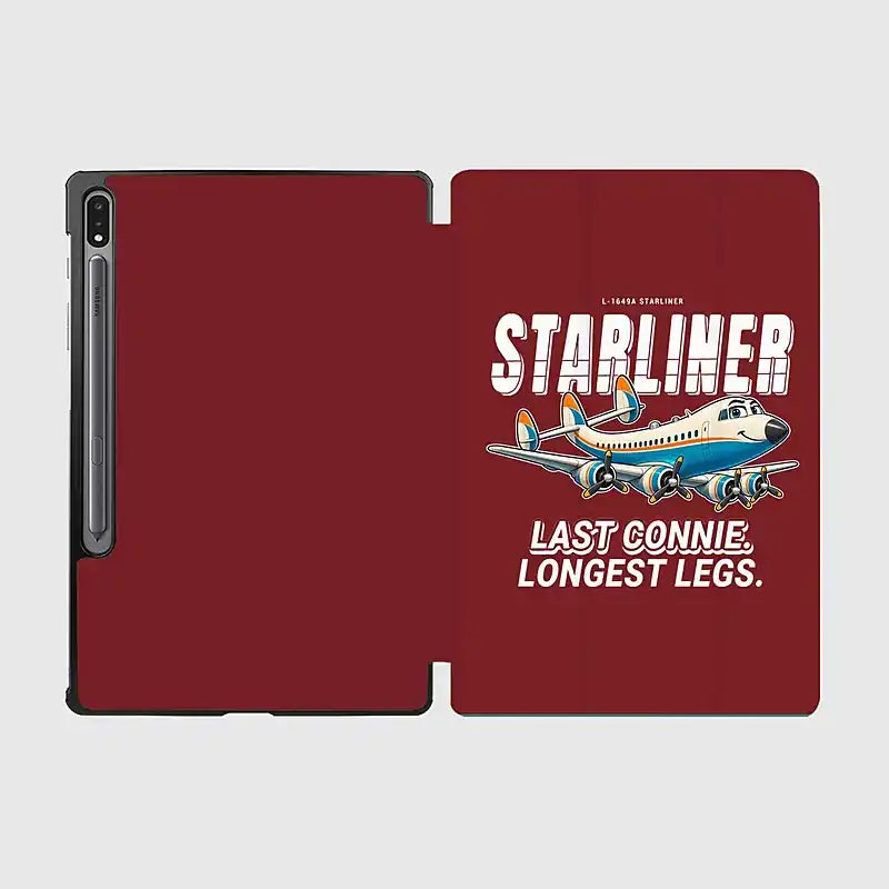 L-1649A Starliner - Cartoon - Samsung Tablet - Dark Red