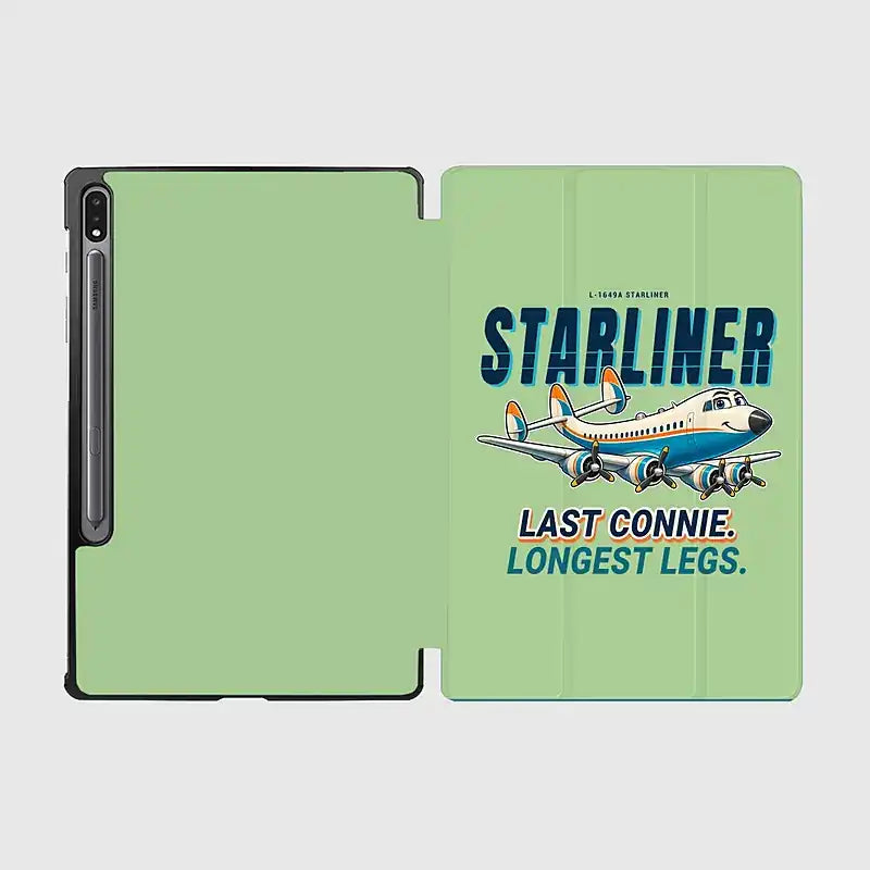 L-1649A Starliner - Cartoon - Samsung Tablet - Light Green