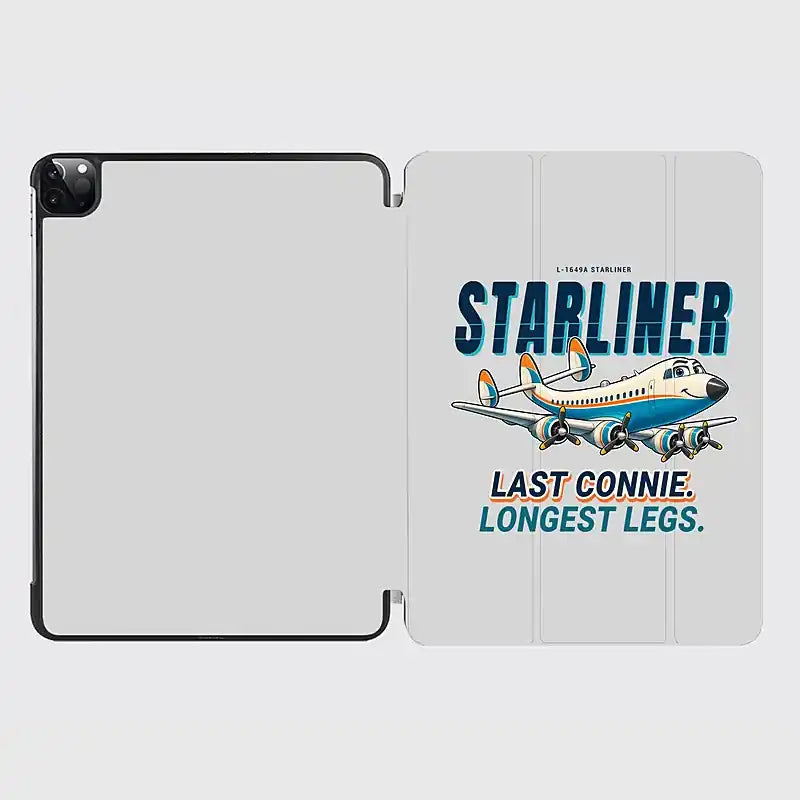 L-1649A Starliner - Cartoon - iPad Case - Light Gray