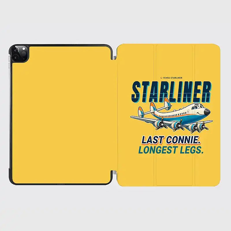 L-1649A Starliner - Cartoon - iPad Case - Yellow