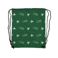 Thumbnail for L-1649A Starliner - Drawstring Bag - 3D Pattern - Green