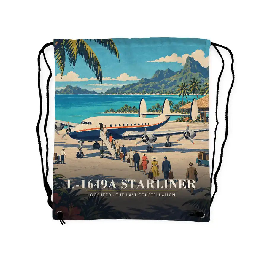 L-1649A Starliner - Drawstring Bag - 3D Scene