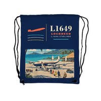 Thumbnail for L-1649A Starliner - Drawstring Bag - Classic - Dark Blue