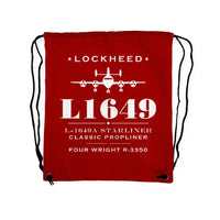 Thumbnail for L-1649A Starliner - Drawstring Bag - Heritage - Red