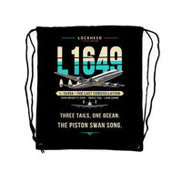 Thumbnail for L-1649A Starliner - Drawstring Bag - Original - Black