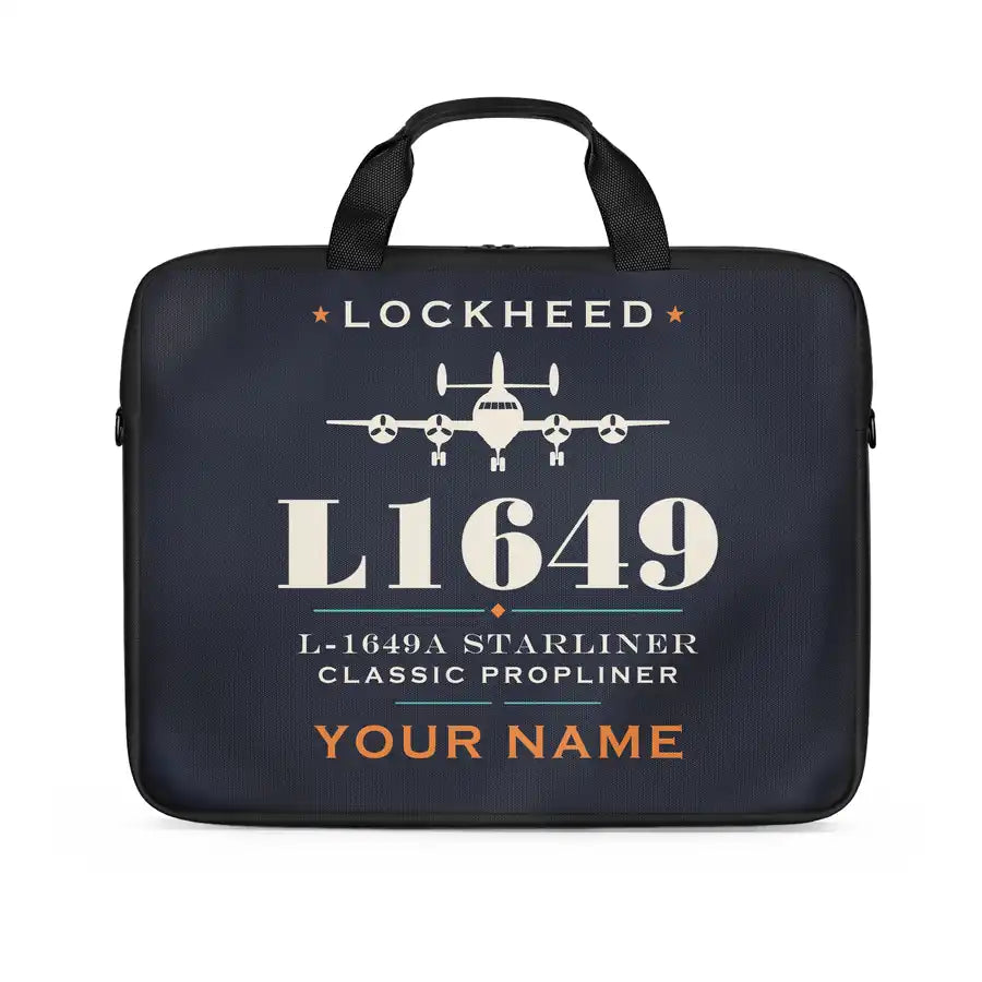 L-1649A Starliner - Heritage + Name - Laptop Bag