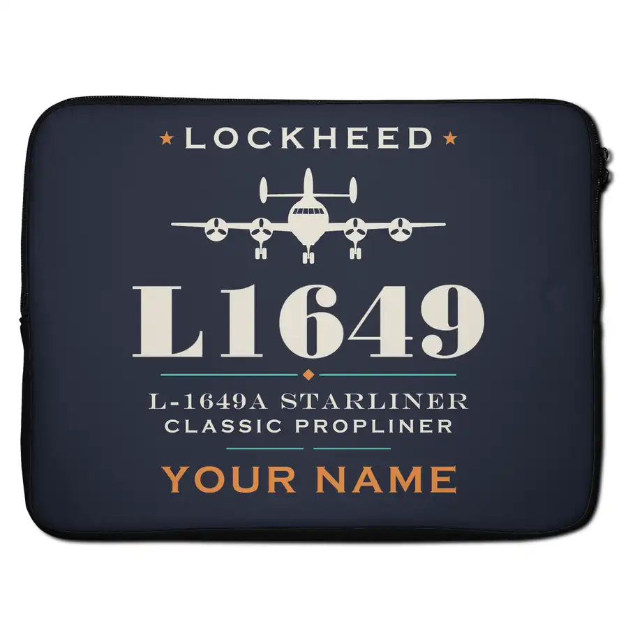 L-1649A Starliner - Heritage + Name - Laptop Sleeve