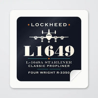 Thumbnail for L-1649A Starliner - Heritage - Square Sticker - Peel