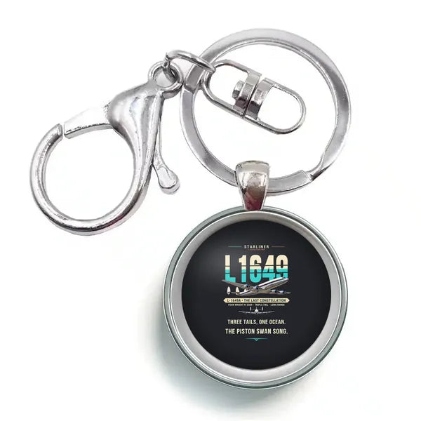 L-1649A Starliner - Original - Circle Key Chain - Black