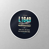 Thumbnail for L-1649A Starliner - Original - Circle Sticker - Close-up