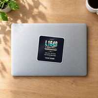 Thumbnail for L-1649A Starliner - Original + Name - Square Sticker - MacBook