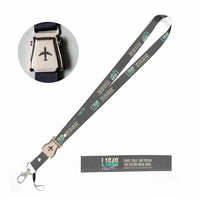 Thumbnail for L-1649A Starliner Lanyard & ID Holders seat belt lanyard - Original - Gray