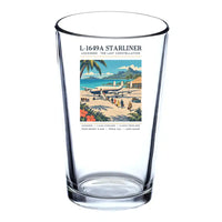 Thumbnail for L-1649A Starliner - Poster - Beer & Water Glass