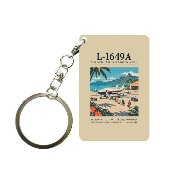 L-1649A Starliner - Poster - Key Chain - Beige