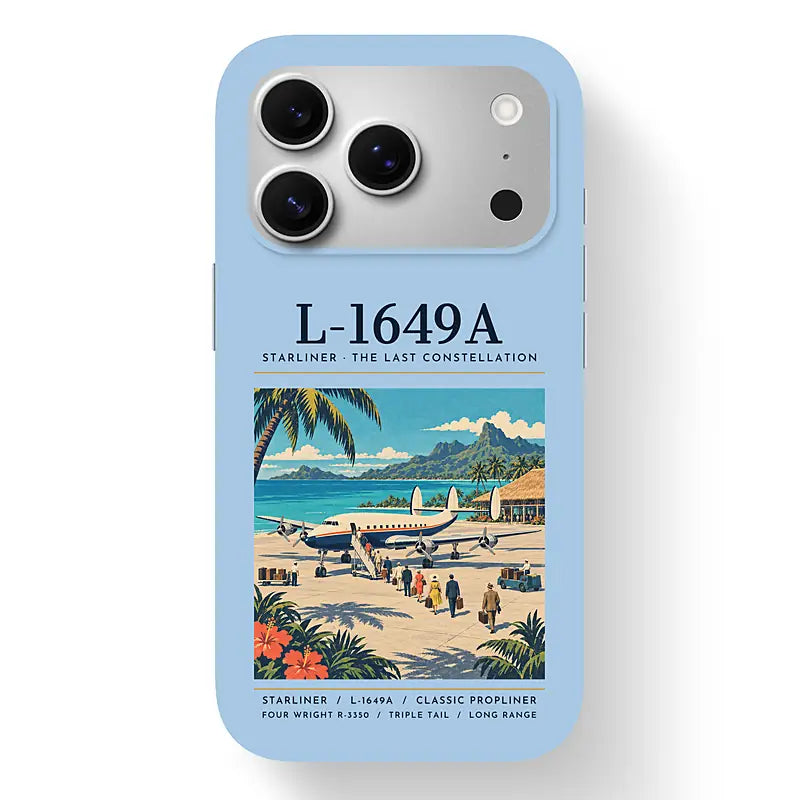 L-1649A Starliner - Poster - MagSafe iPhone 17 Pro - Light Blue