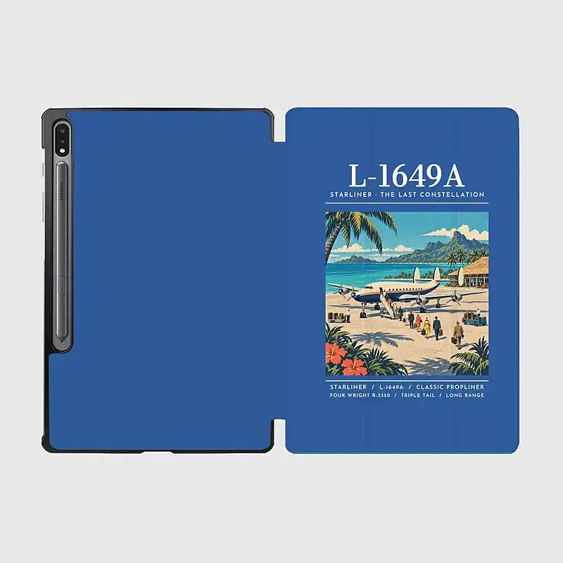 L-1649A Starliner - Poster - Samsung Tablet - Blue