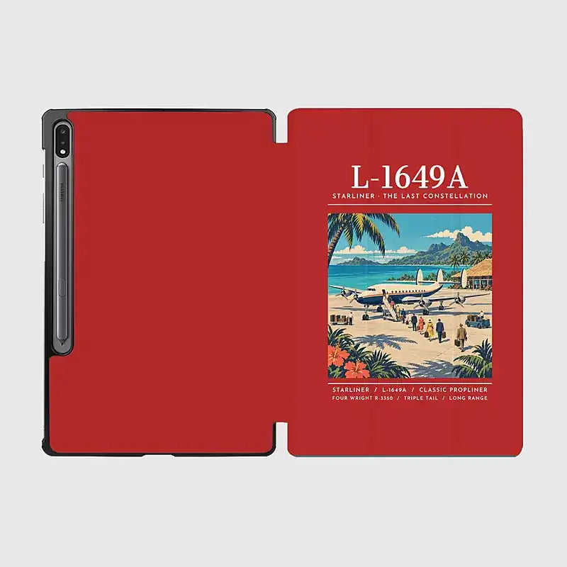 L-1649A Starliner - Poster - Samsung Tablet - Red