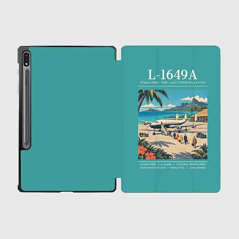 L-1649A Starliner - Poster - Samsung Tablet - Turquoise