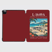 Thumbnail for L-1649A Starliner - Poster - iPad Case - Dark Red