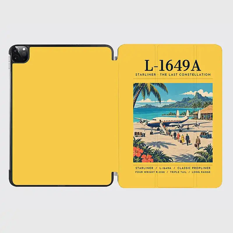 L-1649A Starliner - Poster - iPad Case - Yellow
