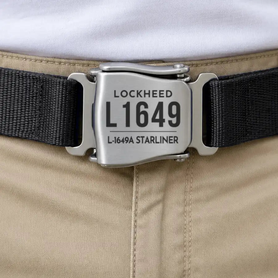 L-1649A Starliner - Seat Belt - Tag - Black