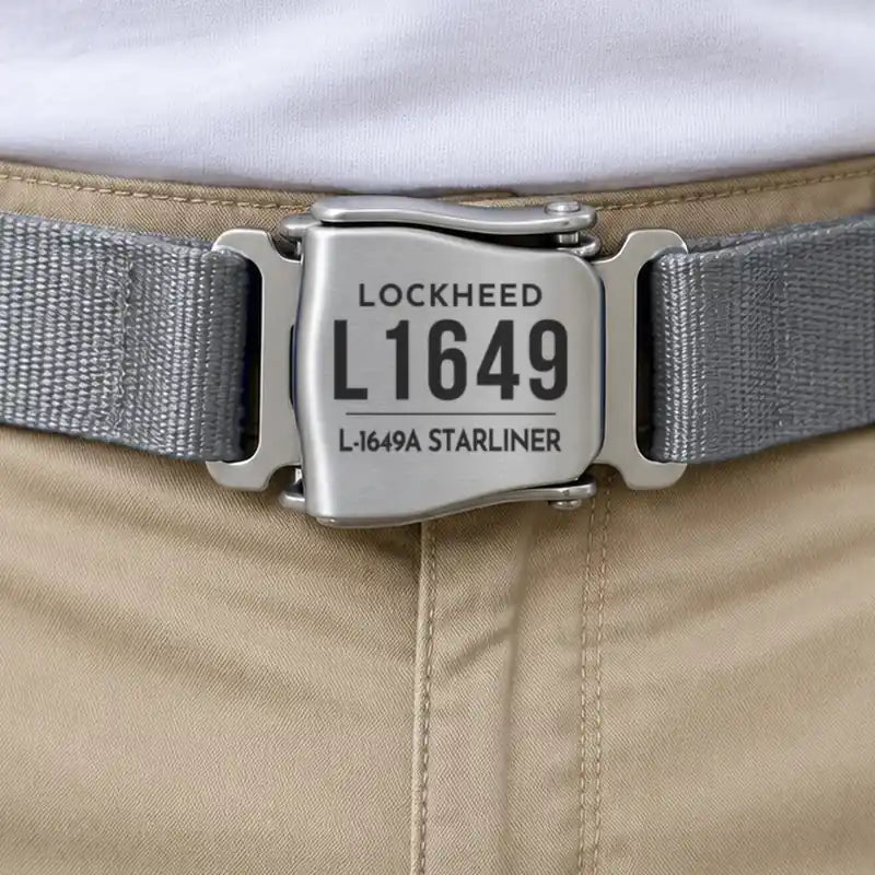 L-1649A Starliner - Seat Belt - Tag - Gray