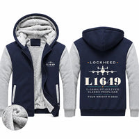 Thumbnail for L-1649A Starliner Zipped Sweatshirts - Heritage - Navy & Gray
