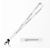Thumbnail for L-1649A Starliner lanyard - white