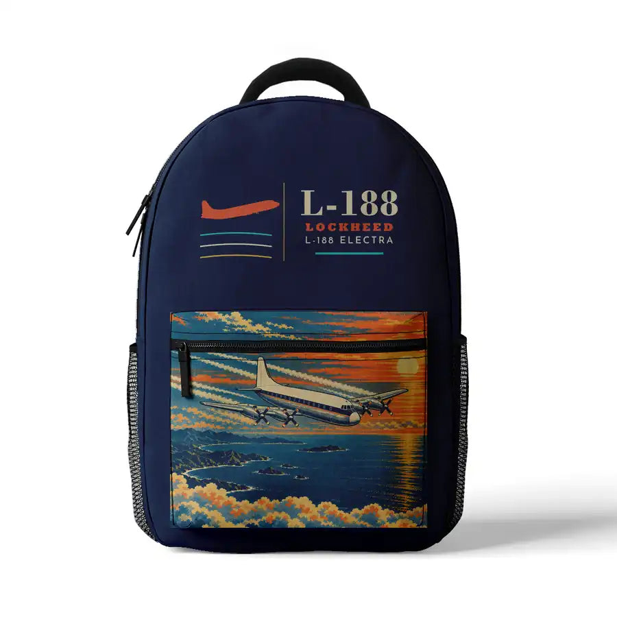 L-188 Electra - 3D Backpack - Dark Blue