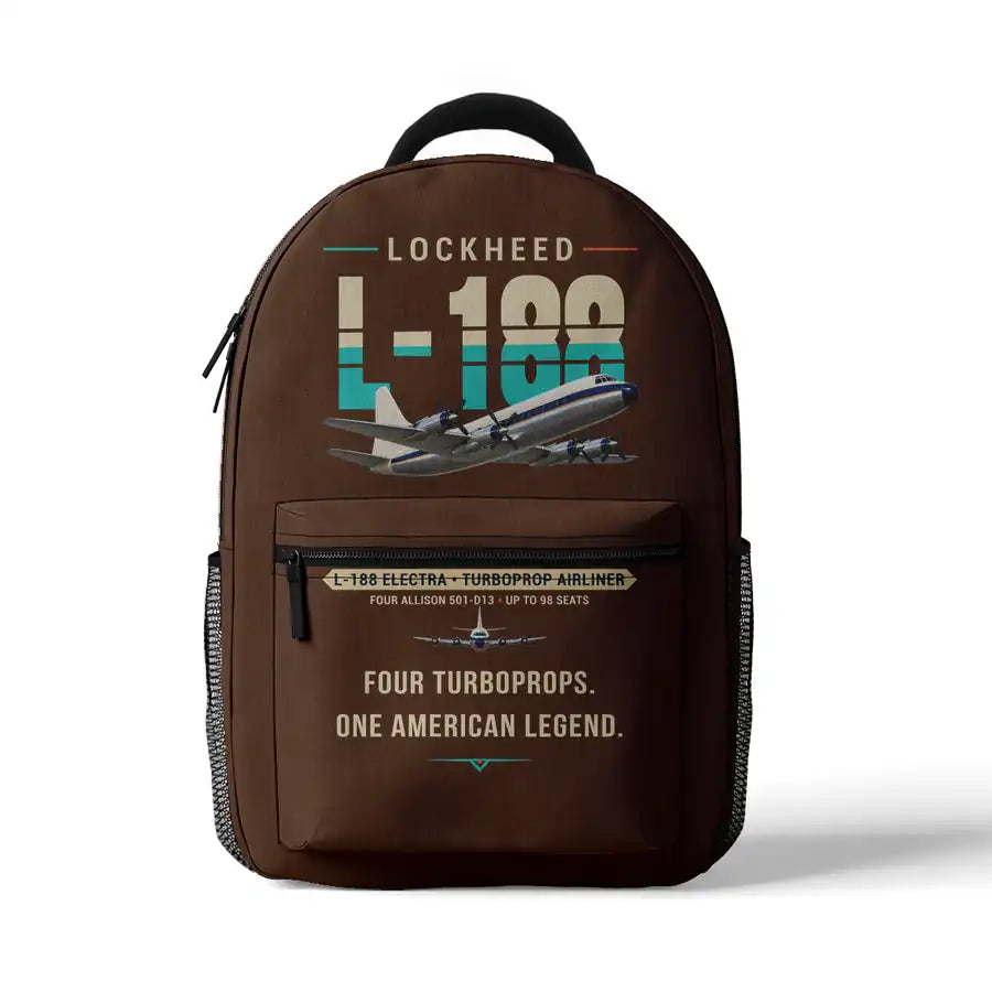 L-188 Electra - 3D Backpack - Original - Brown