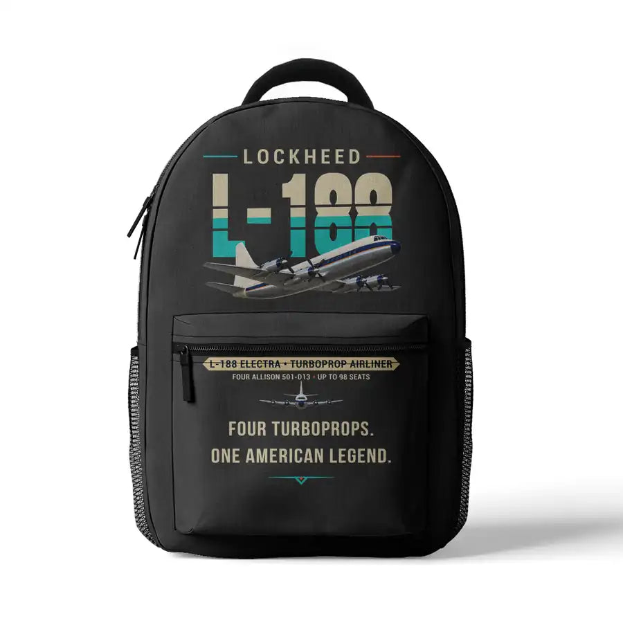 L-188 Electra - 3D Backpack - Original - Gray