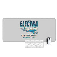 Thumbnail for L-188 Electra - Cartoon - Desk Mat - Light Gray