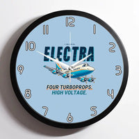 Thumbnail for L-188 Electra - Cartoon - Framed - Light Blue