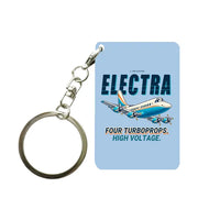Thumbnail for L-188 Electra - Cartoon - Key Chain - Light Blue