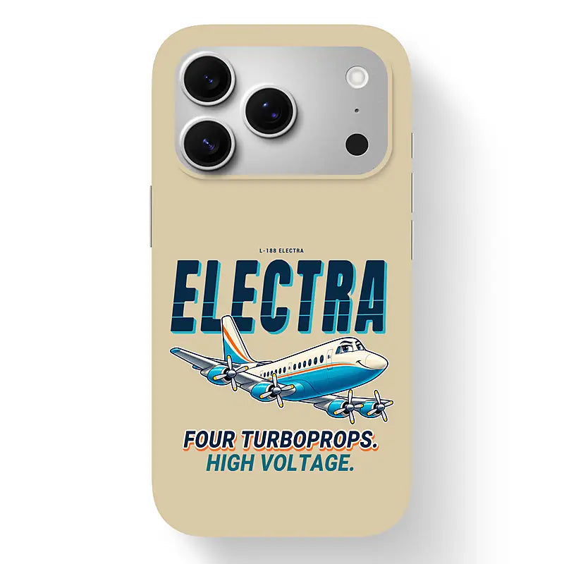 L-188 Electra - Cartoon - MagSafe iPhone 17 Pro - Beige
