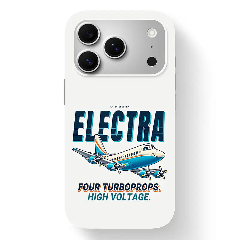 L-188 Electra - Cartoon - MagSafe iPhone 17 Pro - White