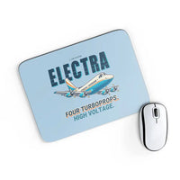 Thumbnail for L-188 Electra - Cartoon - Mouse Pad - Light Blue
